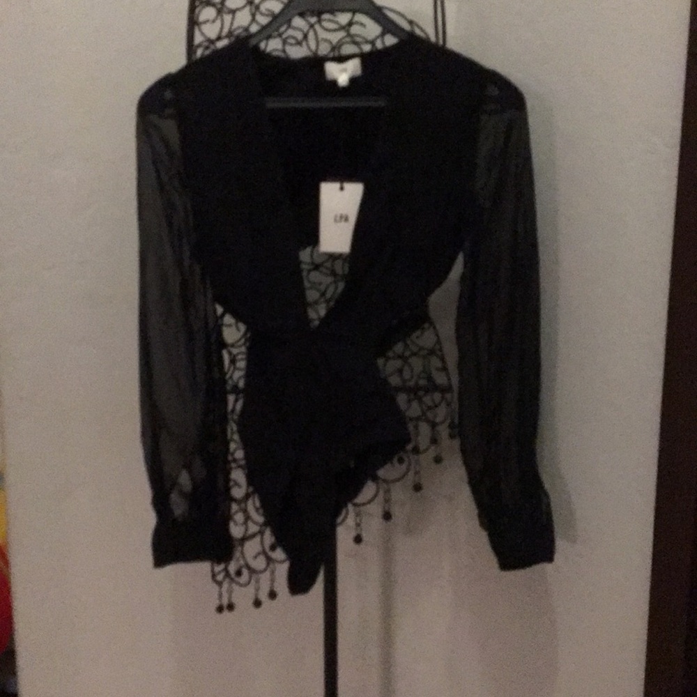LPA black bodysuit XS